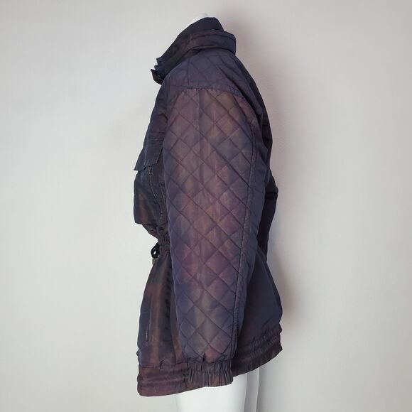 Vintage 80s Snuggler Purple Quilted Jacket - Picture 3 of 14